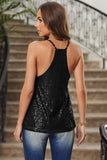 Sequin Racerback Tank - Fashionistas Showroom