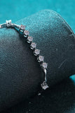 Moissanite 925 Sterling Silver Bracelet - Fashionistas Showroom BRACELET