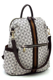 PM Monogram Striped Convertible Backpack - Fashionistas Showroom HANDBAGS