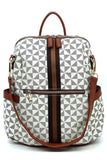 PM Monogram Striped Convertible Backpack - Fashionistas Showroom HANDBAGS