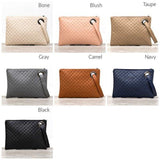 Quilted Wristlet Clutch - Fashionistas Showroom HANDBAGS