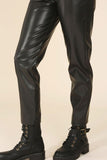 Vegan leather pants - Fashionistas Showroom pants