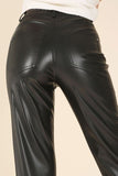 Vegan leather pants - Fashionistas Showroom pants