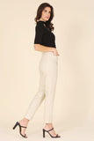 Vegan leather pants - Fashionistas Showroom pants