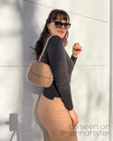 Vegan Leather Quilted Flap Bag - Fashionistas Showroom HANDBAGS