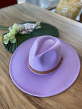 Wide brim panama hat in vegan felt - Fashionistas Showroom HATS