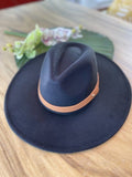 Wide brim panama hat in vegan felt - Fashionistas Showroom HATS