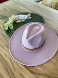 Wide brim panama hat in vegan felt - Fashionistas Showroom HATS